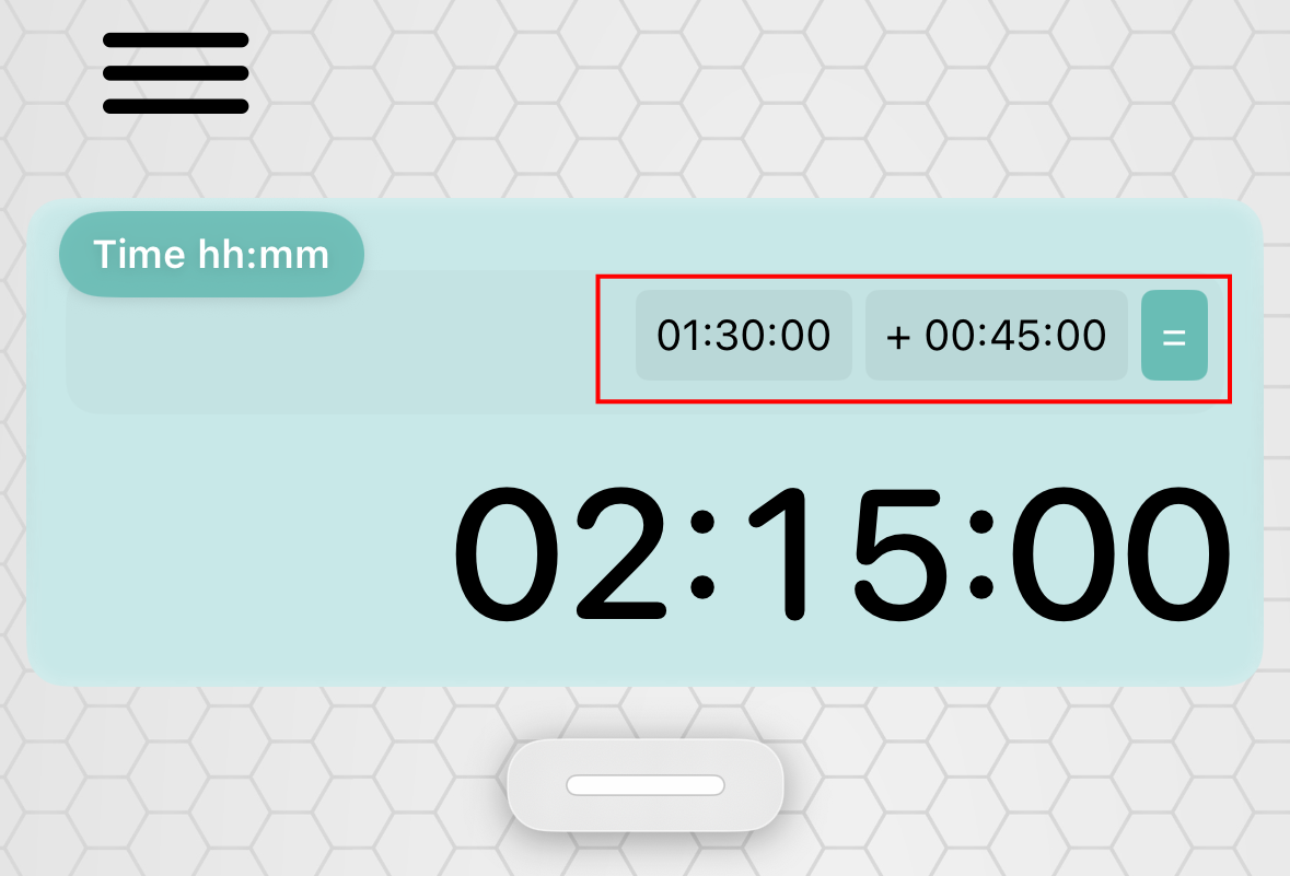Return to an earlier point in the current calculation