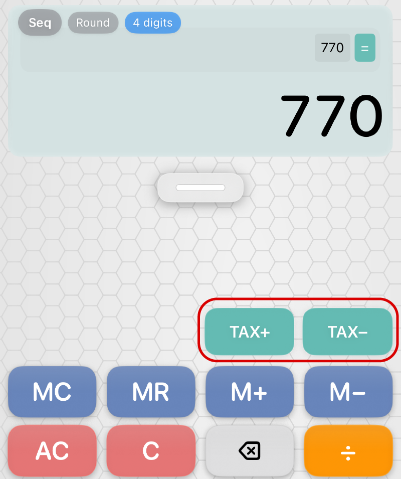 TAX key