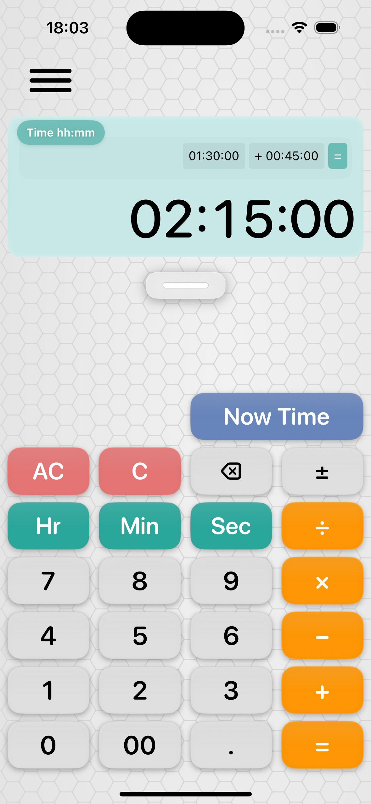 Calculate time directly